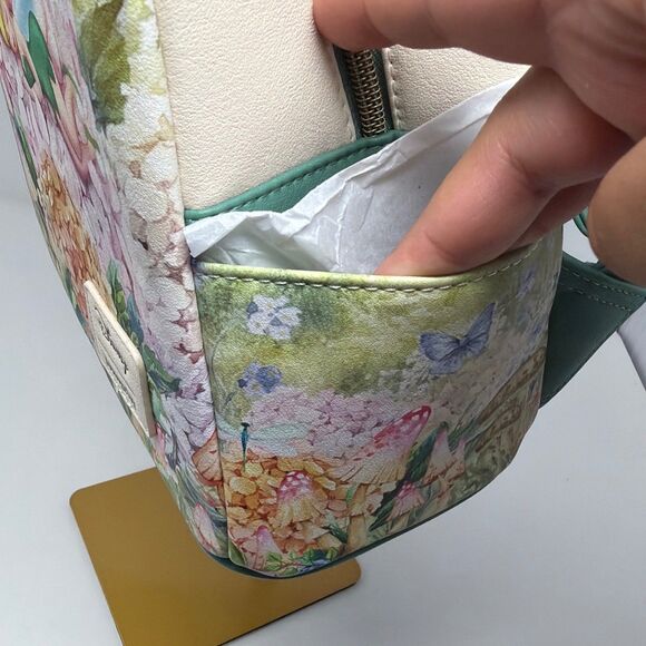 Loungefly Disney Tinker Bell Floral Mini Backpack NEW main image 12